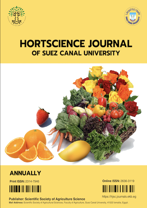 Hortscience Journal of Suez Canal University